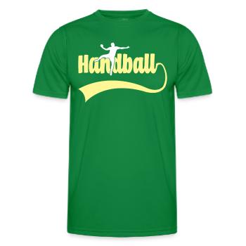 Handball - Männer Funktions-T-Shirt - Kelly Green - Vorne - AI Model Male 178 dark (178cm)