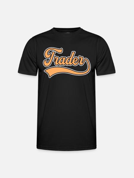 Lettrage de commerçant - T-shirt sport Homme - noir