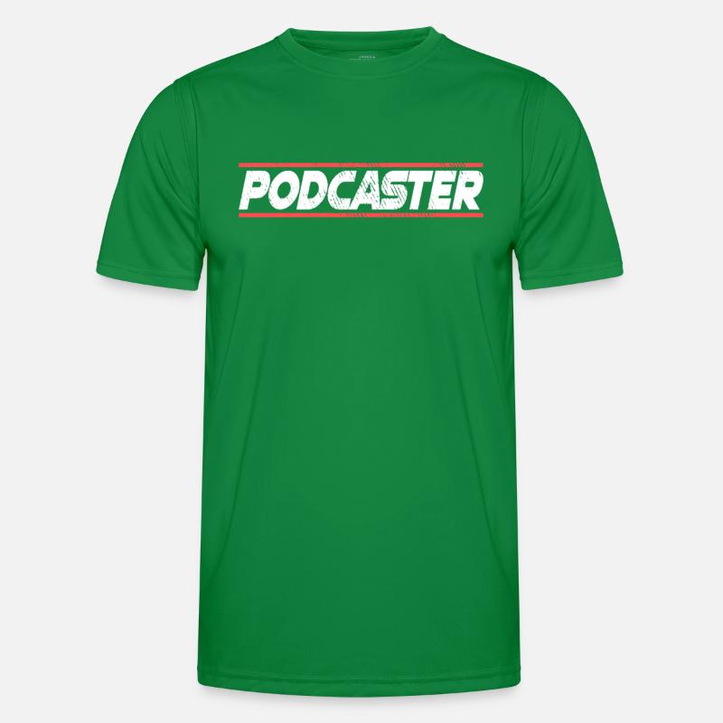 Podcaster Podcast host Men's Functional T-Shirt