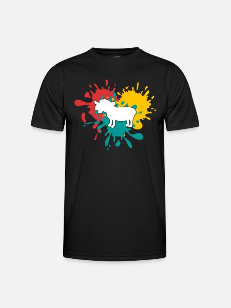 Mouton - T-shirt sport Homme - noir