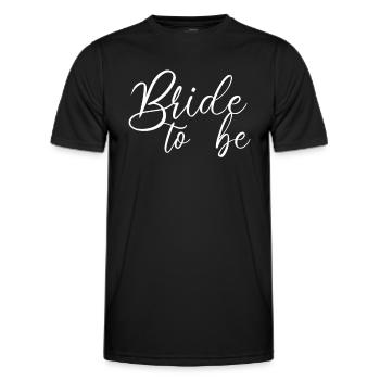 Fête de mariage - T-shirt sport Homme - noir - Devant - AI Model Male 178 dark (178cm)