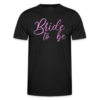 Fête de mariage - T-shirt sport Homme - noir - Devant - AI Model Male 178 dark (178cm)