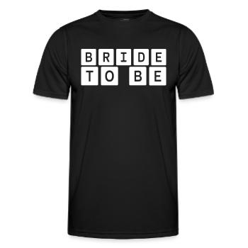 Fête de mariage - T-shirt sport Homme - noir - Devant - AI Model Male 178 dark (178cm)