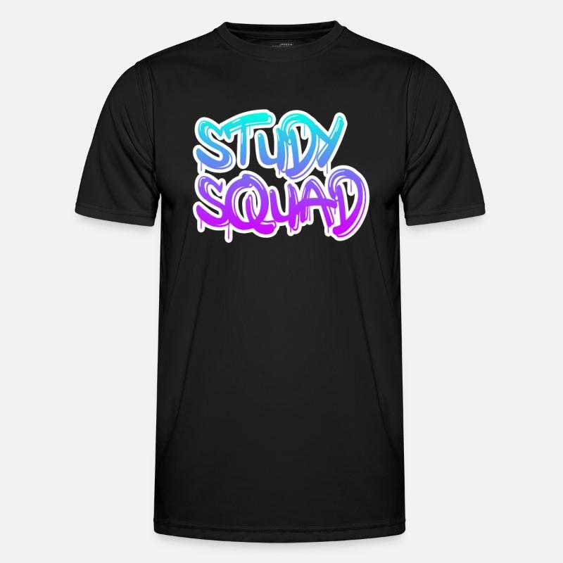 Study Squad - Men's Functional T-Shirt - black