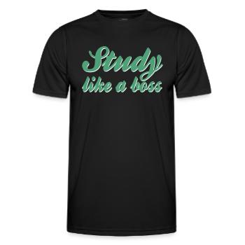 Étude Dire - T-shirt sport Homme - noir - Devant - AI Model Male 178 dark (178cm)