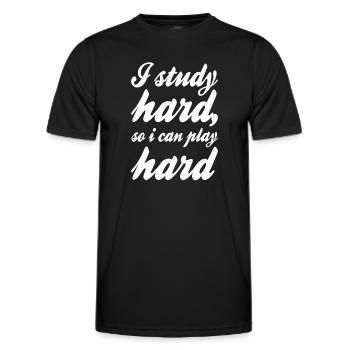 Étude Dire - T-shirt sport Homme - noir - Devant - AI Model Male 178 dark (178cm)