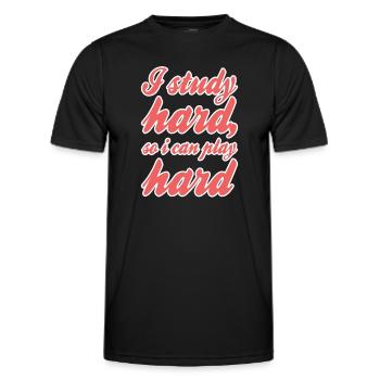 Étude Dire - T-shirt sport Homme - noir - Devant - AI Model Male 178 dark (178cm)