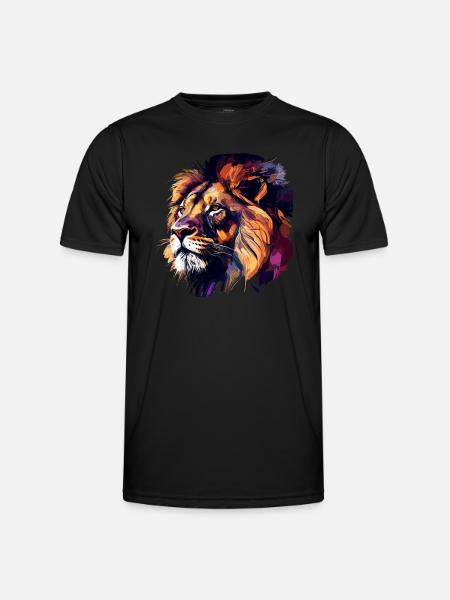 Lion - Men's Functional T-Shirt - black