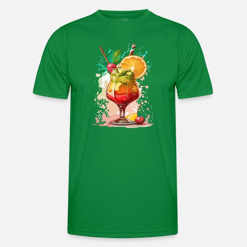 Cocktail Men's Functional T-Shirt