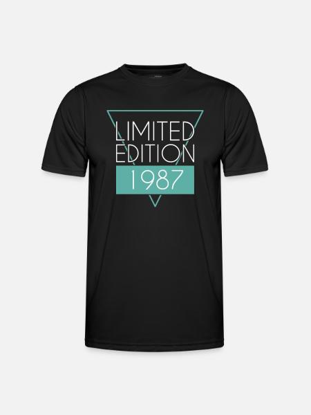 Limited Edition 1987 - Men's Functional T-Shirt - black