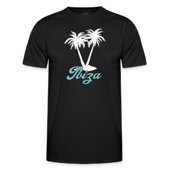 Ibiza - T-shirt sport Homme - noir - Devant - AI Model Male 178 dark (178cm)