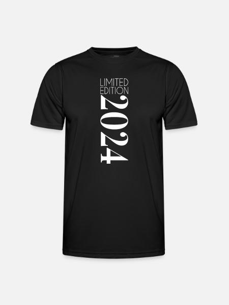 Limited Edition 2024 - Männer Funktions-T-Shirt - Schwarz