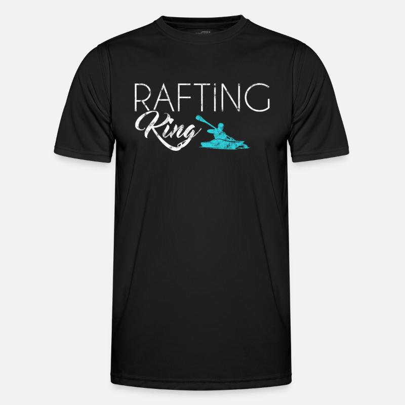 Rafting King - Men's Functional T-Shirt - black