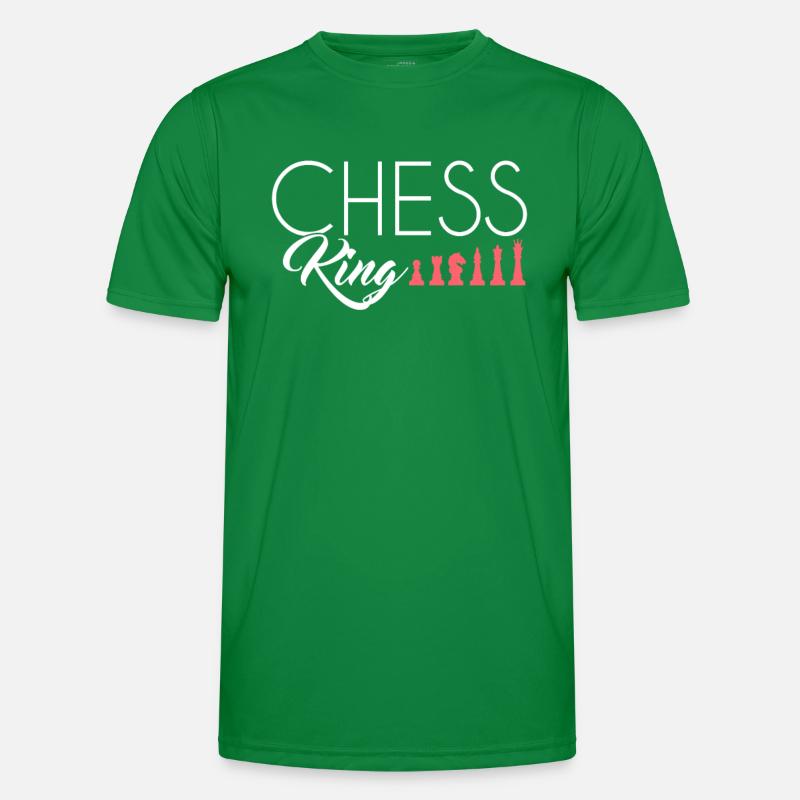 Chess King Männer Funktions-T-Shirt