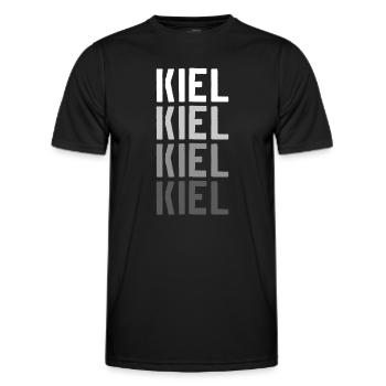 Quille - T-shirt sport Homme - noir - Devant - AI Model Male 178 dark (178cm)