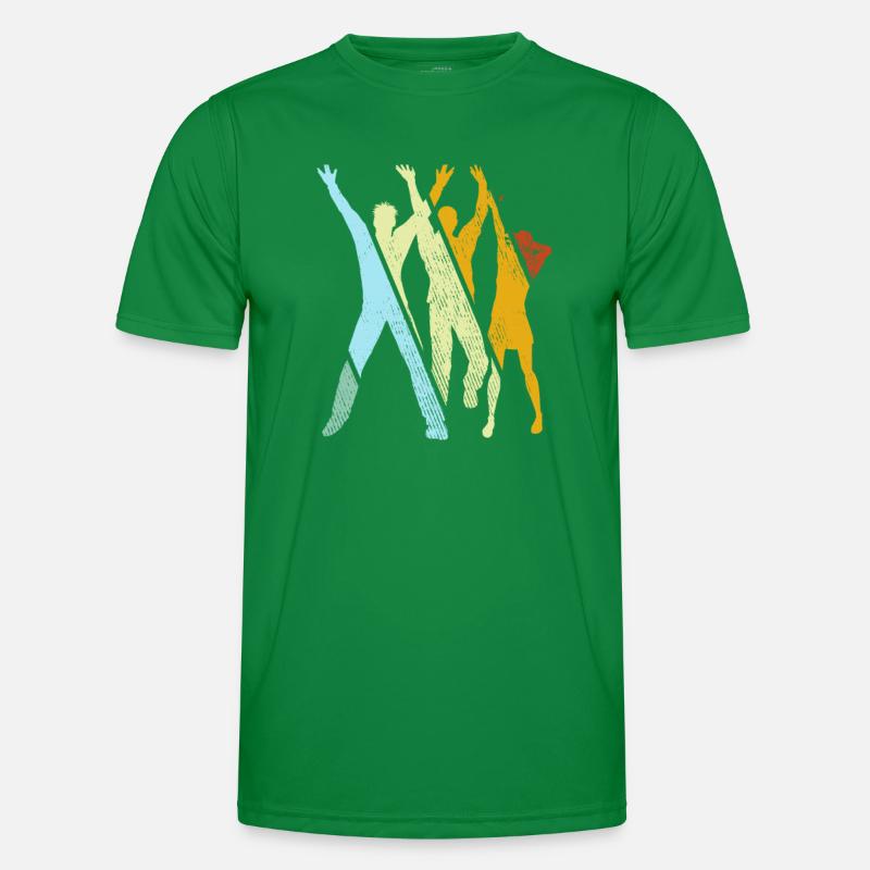 Dancing Retro Men's Functional T-Shirt