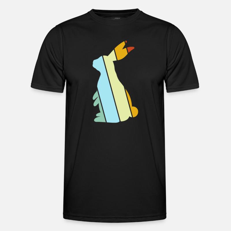 Rabbit Retro - Men's Functional T-Shirt - black
