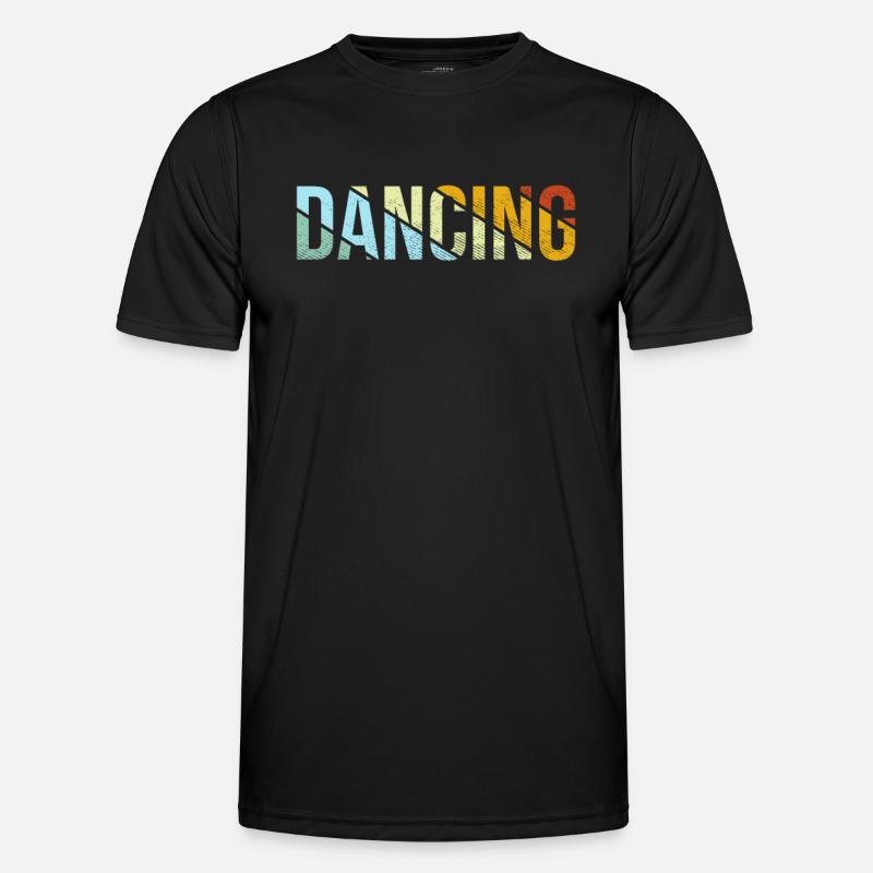 Dancing Retro - Men's Functional T-Shirt - black