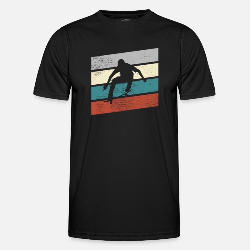 Skating Retro Men's Functional T-Shirt
