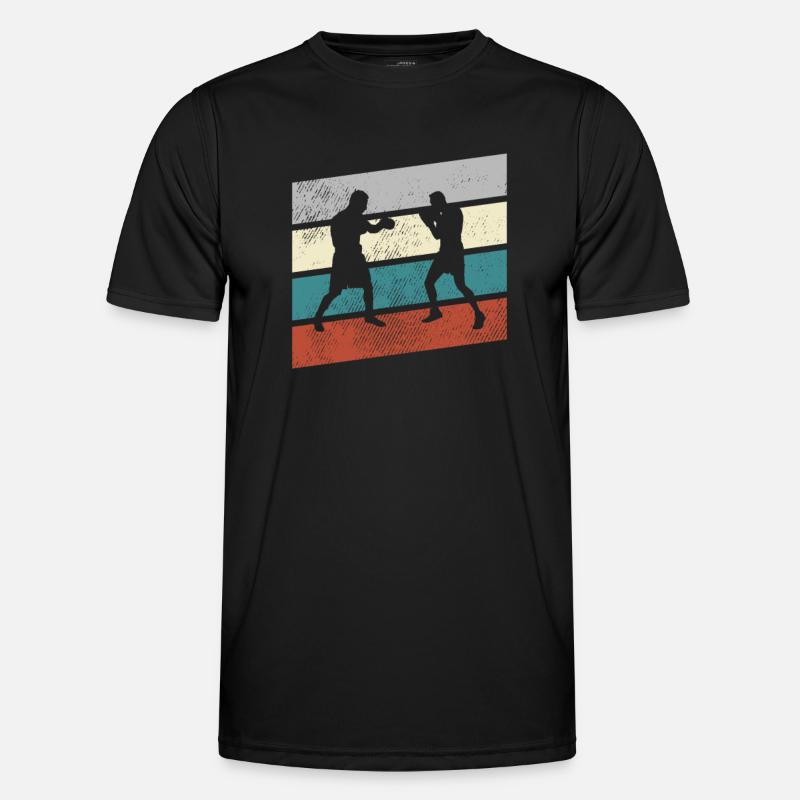 Boxing Retro - Men's Functional T-Shirt - black
