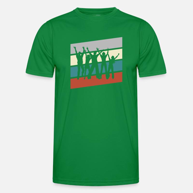 Dancing Retro Men's Functional T-Shirt