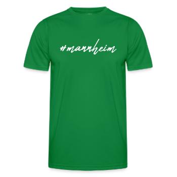 Mannheim - Men's Functional T-Shirt - kelly green - Front - AI Model Male 178 dark (178cm)