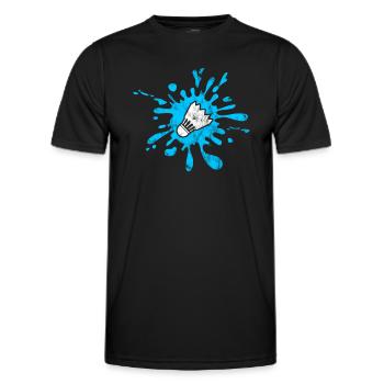 Volant - T-shirt sport Homme - noir - Devant - AI Model Male 178 dark (178cm)