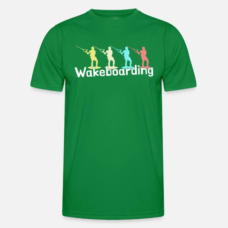 Wakeboarding Men's Functional T-Shirt