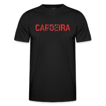 Capoeira - T-shirt sport Homme - noir - Devant - AI Model Male 178 dark (178cm)