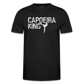Capoeira - T-shirt sport Homme - noir - Devant - AI Model Male 178 dark (178cm)
