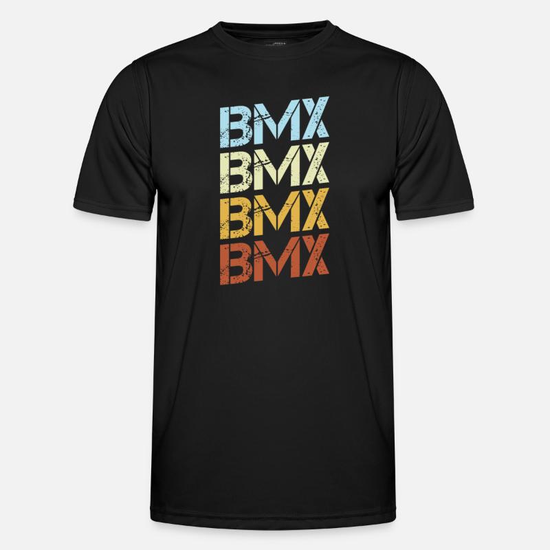 BMX Retro - Men's Functional T-Shirt - black