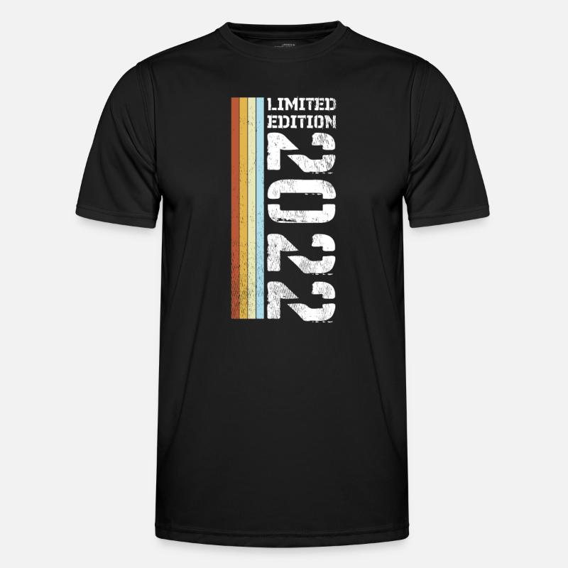 Limited Edition Retro 2022 - Men's Functional T-Shirt - black