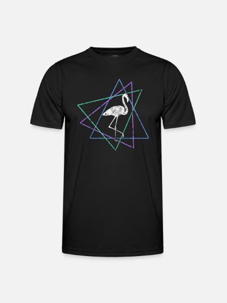 Flamant - T-shirt sport Homme - noir