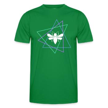 Bee - Men's Functional T-Shirt - kelly green - Front - AI Model Male 178 dark (178cm)