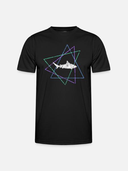 Shark - Men's Functional T-Shirt - black