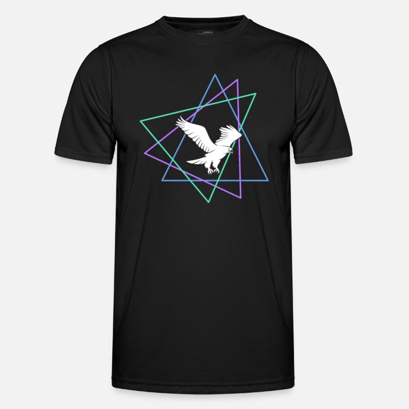 Eagle - Men's Functional T-Shirt - black