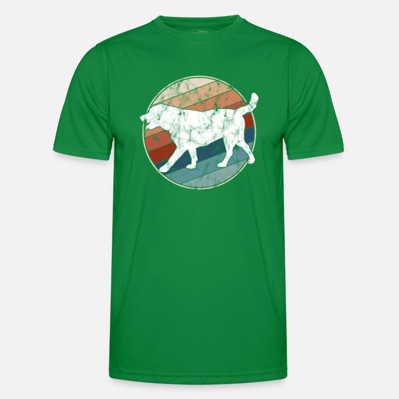 Chien Rétro T-shirt sport Homme