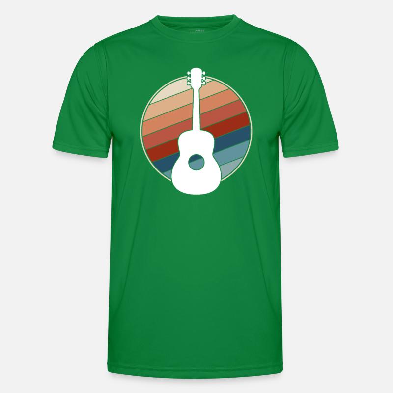 Guitar retro Men's Functional T-Shirt