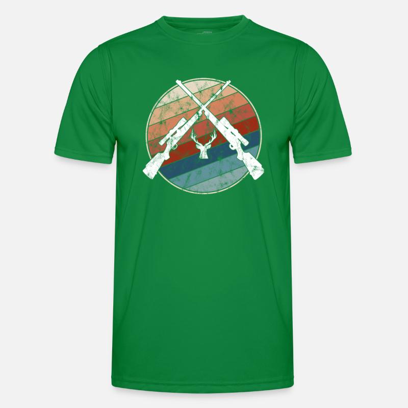 Chasse rétro T-shirt sport Homme