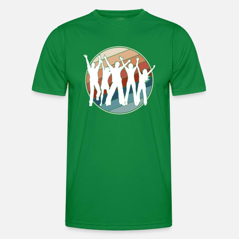 Dancing Retro Men's Functional T-Shirt