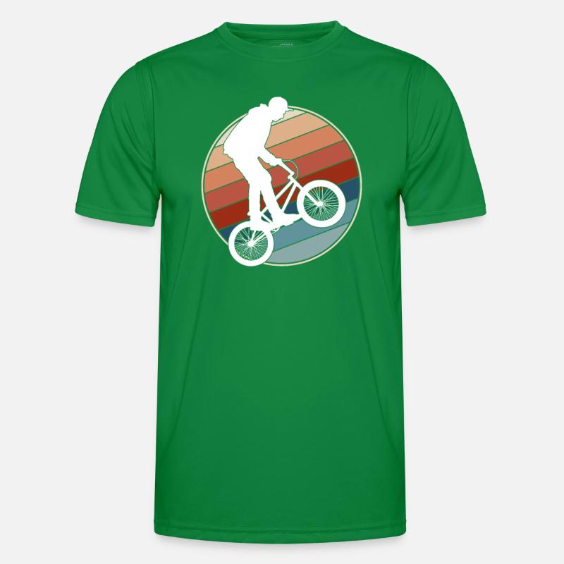 BMX retro Männer Funktions-T-Shirt