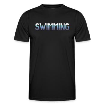 Nager - T-shirt sport Homme - noir - Devant - AI Model Male 178 dark (178cm)