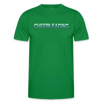Cheerleading - Men's Functional T-Shirt - kelly green - Front - AI Model Male 178 dark (178cm)