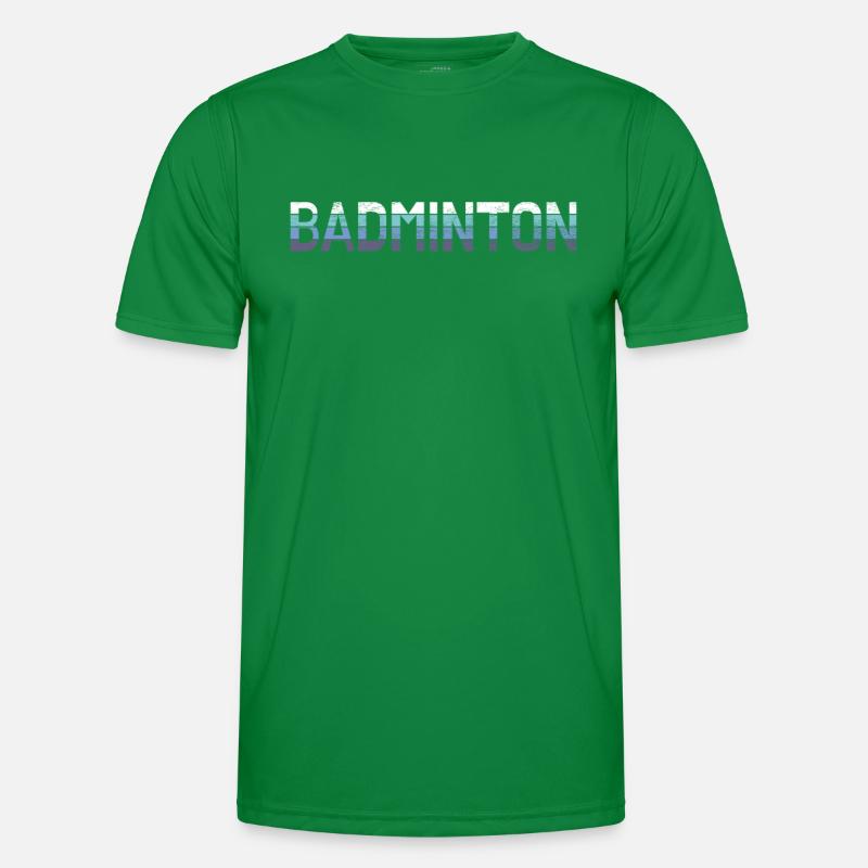 badminton Männer Funktions-T-Shirt