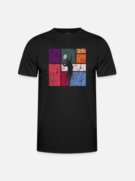 Tennis - T-shirt sport Homme - noir