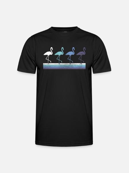 Flamant - T-shirt sport Homme - noir