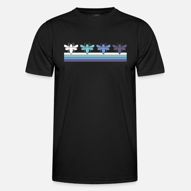 Bee - Men's Functional T-Shirt - black