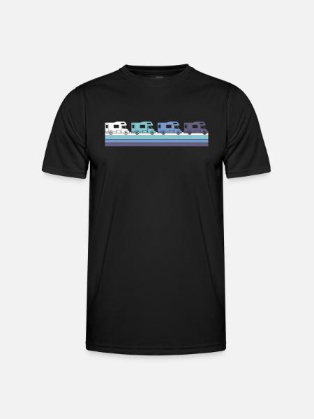 Camping - Men's Functional T-Shirt - black
