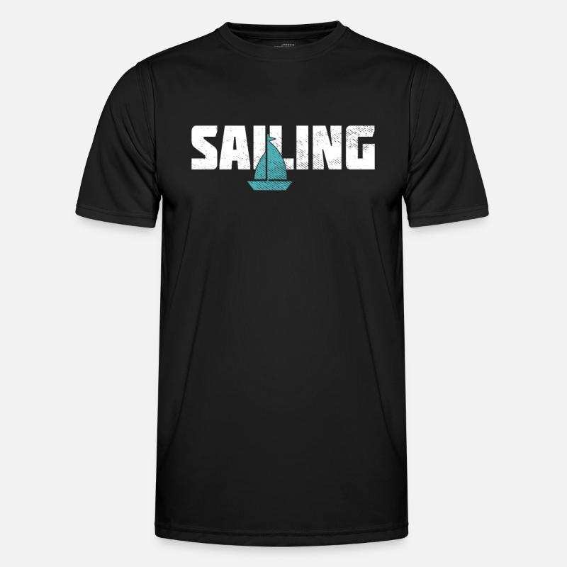 Sail - Men's Functional T-Shirt - black