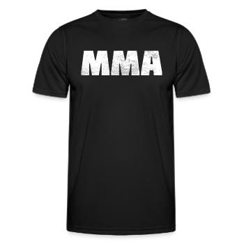 Martial arts - Men's Functional T-Shirt - black - Front - AI Model Male 178 dark (178cm)